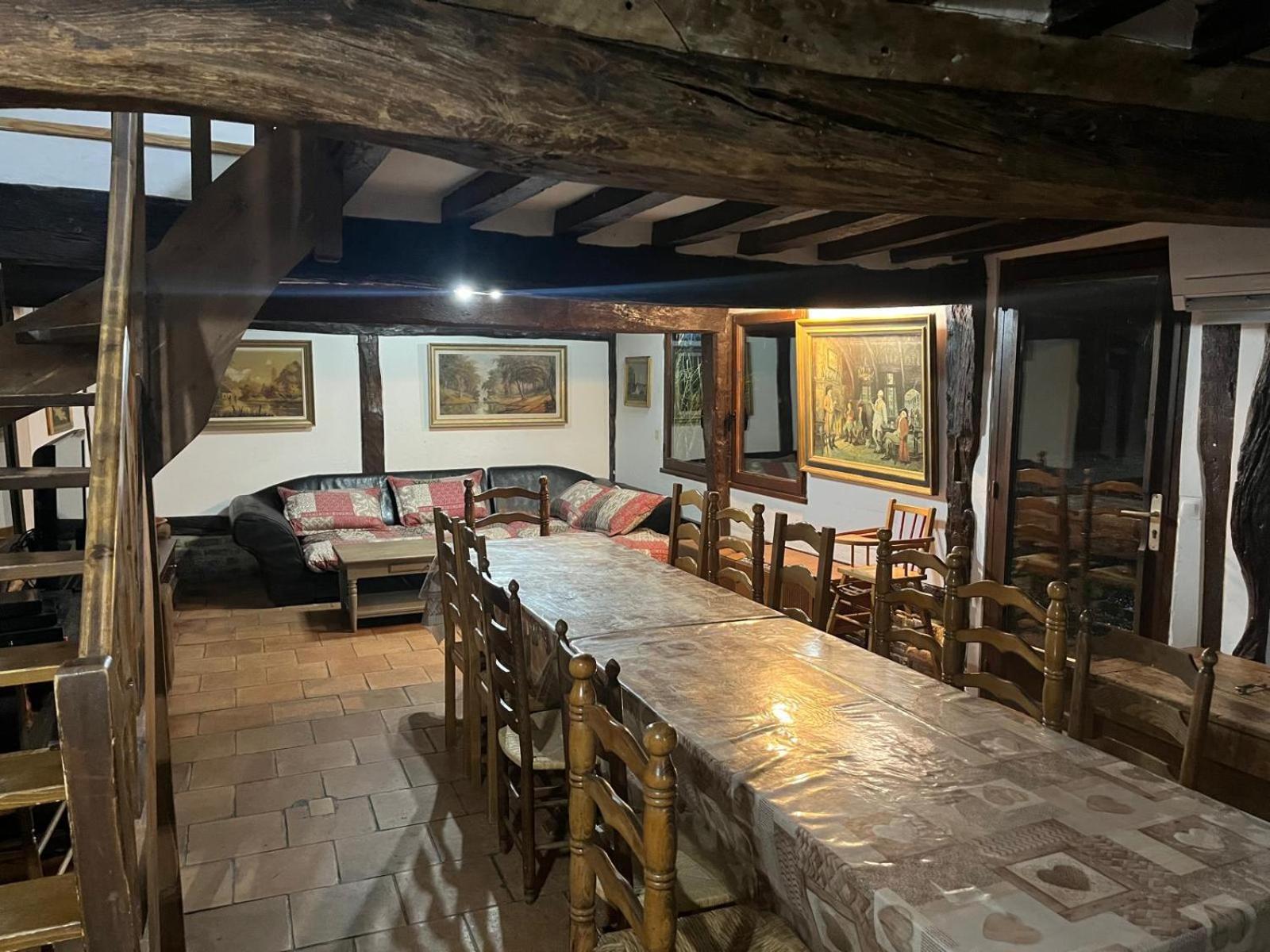 Vila Domaine Du Bois L'Abbe Épaignes Exteriér fotografie